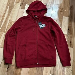 True Religion men red Buddha hoodie